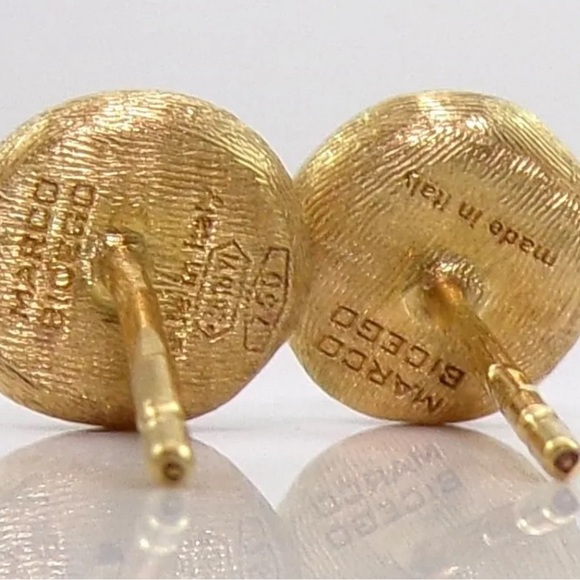 Gorgeous Marco Bicego PARADISE 5 Strand Multi Gem 18K Earrings - Picture 5 of 8